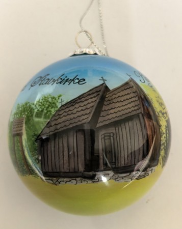 Kolbrandstad stavkirke - Julekule