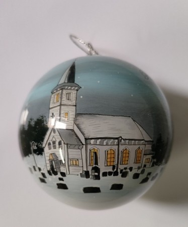 Randsfjord kirke - Julekule