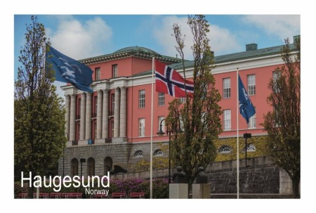 Haugesund Rådhus - Postkort