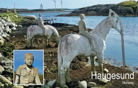 Hestene i Kvalsvik - Postkort