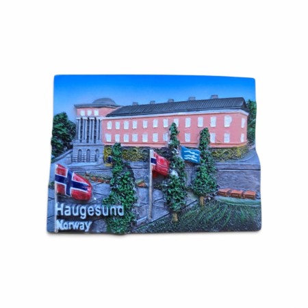 Haugesund Rådhus - 3D magnet